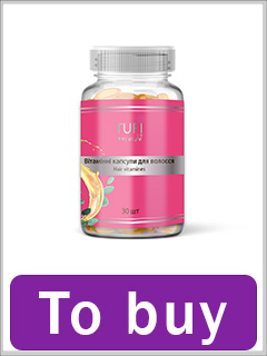 TUFI profi PREMIUM Vitamin Capsules for Shine and Smoothness